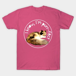 I KNOW, I'M PURRFECT T-Shirt